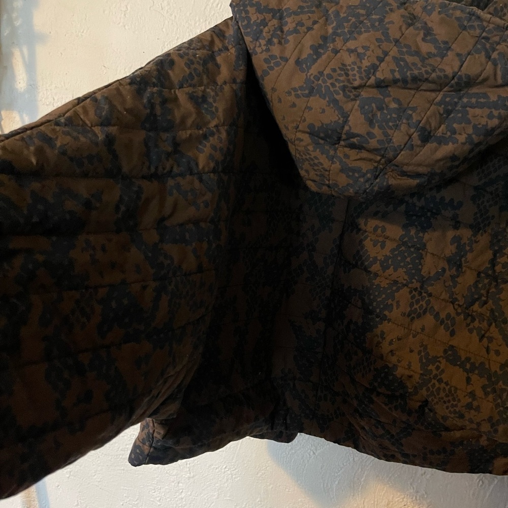 CAbi Women's Brown Quilted Jacket - Picture 8 of 9